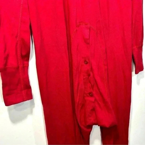 Carhartt Men’s Unisex Onesie, Long John’s Red Sleepwear, Thermal Undergarment L - Picture 4 of 13